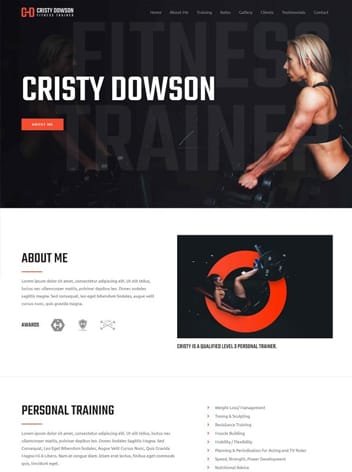 fitness coach